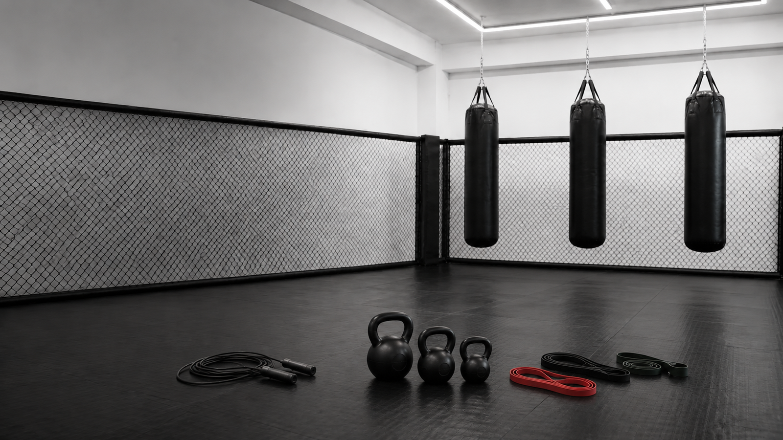 Studio GR Coaching pour le coaching à Aix-en-Provence avec espace fonctionnel et matériel d’entraînement